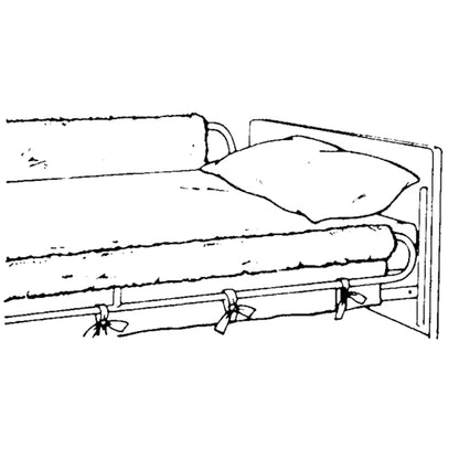 SkiL-Care™ Synthetic Sheepskin Bed Rail Pads