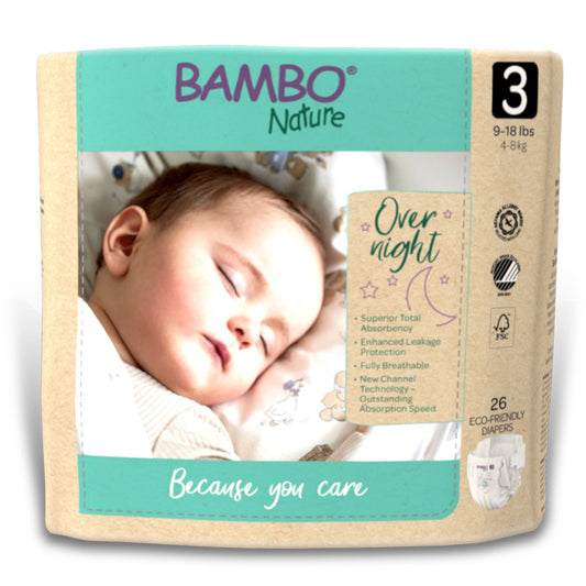 Bambo® Nature Overnight Diapers