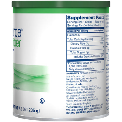 Nutrisource® Fiber Supplement, canister