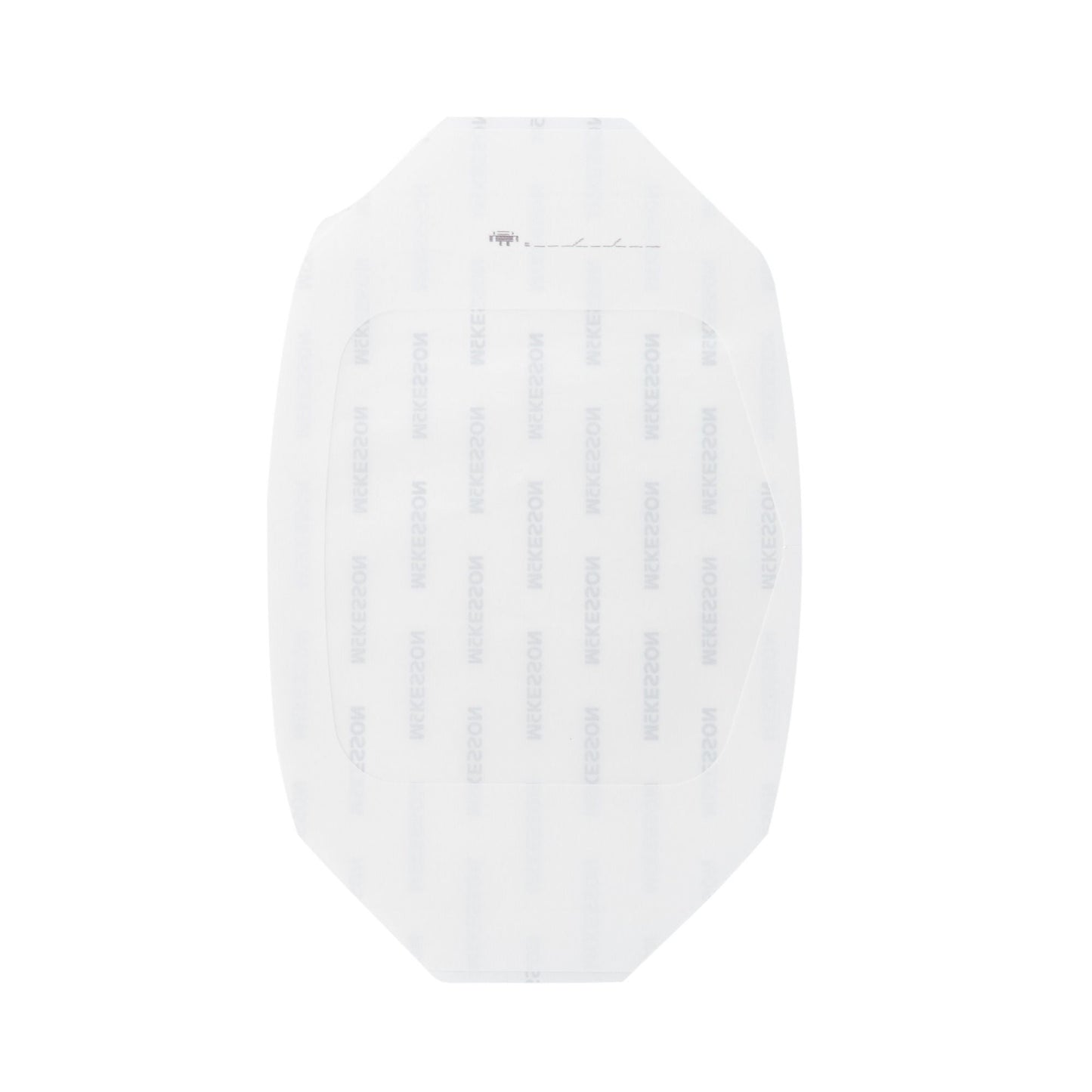 McKesson Octagonal Dressing with Frame-Style Delivery, Transparent