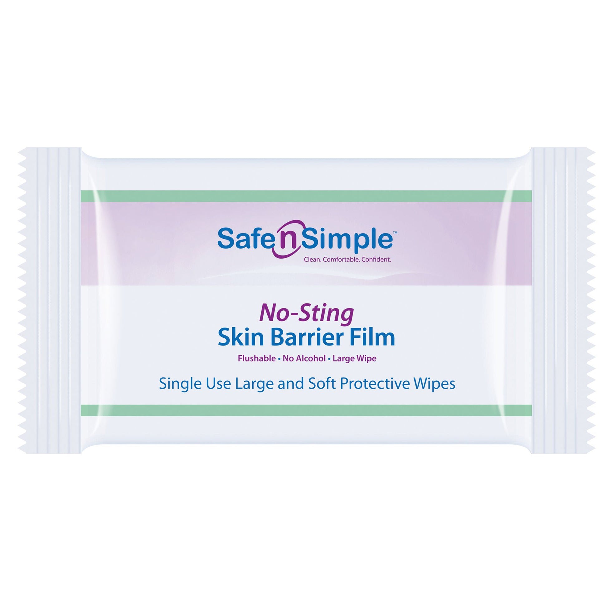 Safe N Simple No-Sting Skin Barrier Wipe