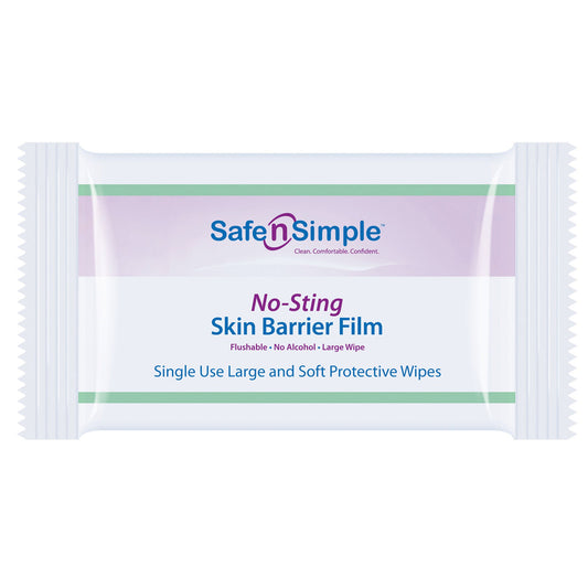 Safe N Simple No-Sting Skin Barrier Wipe