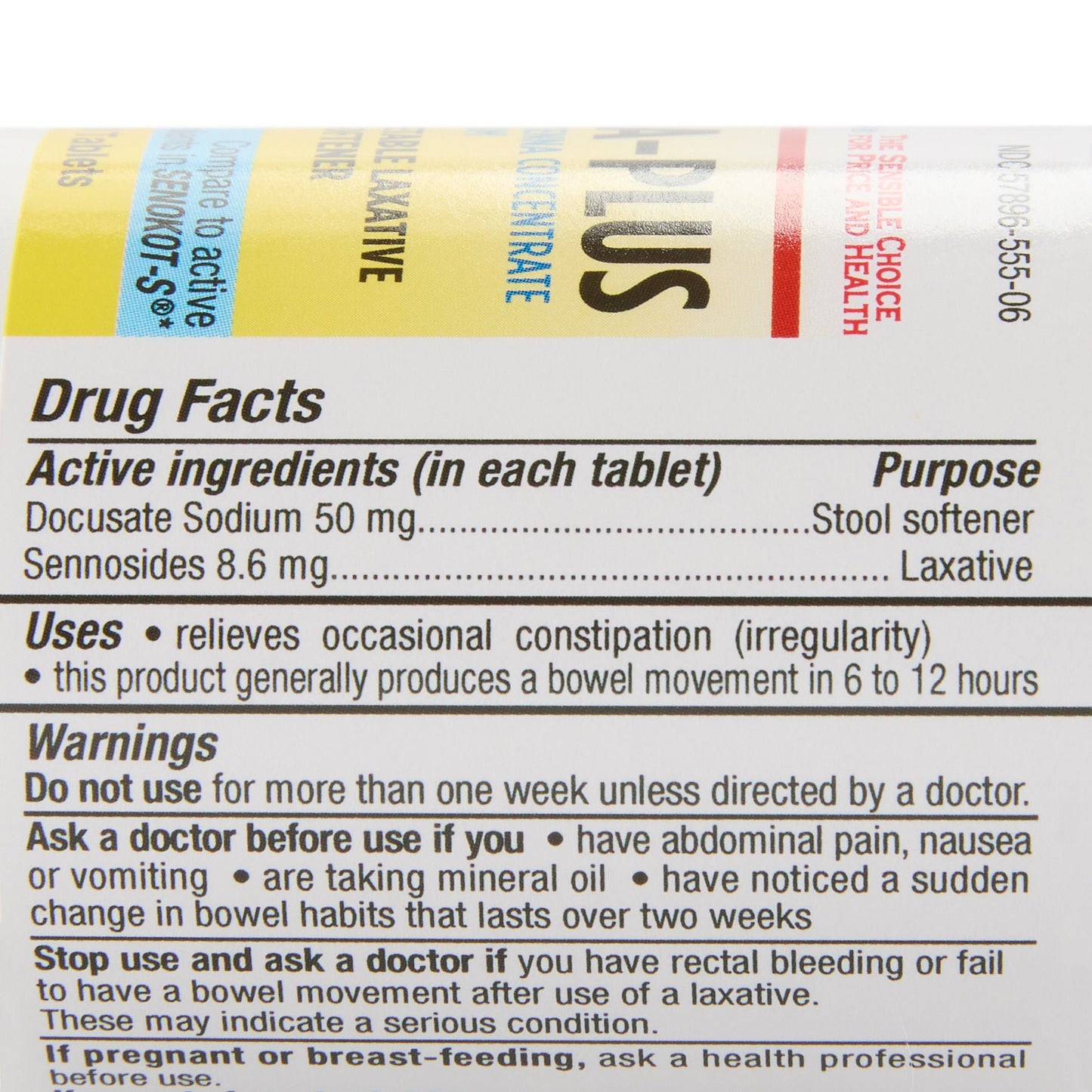 Health*Star® Docusate Sodium / Sennosides Stool Softener