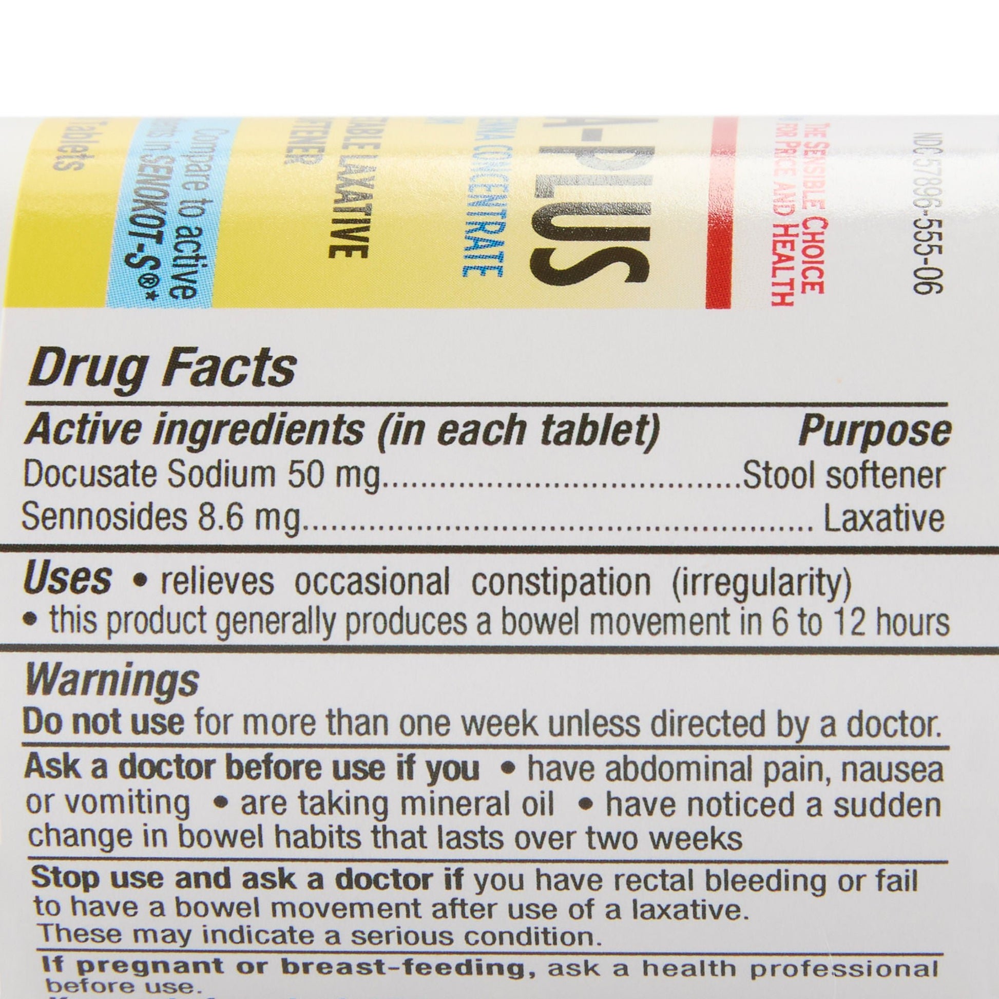Health*Star® Docusate Sodium / Sennosides Stool Softener