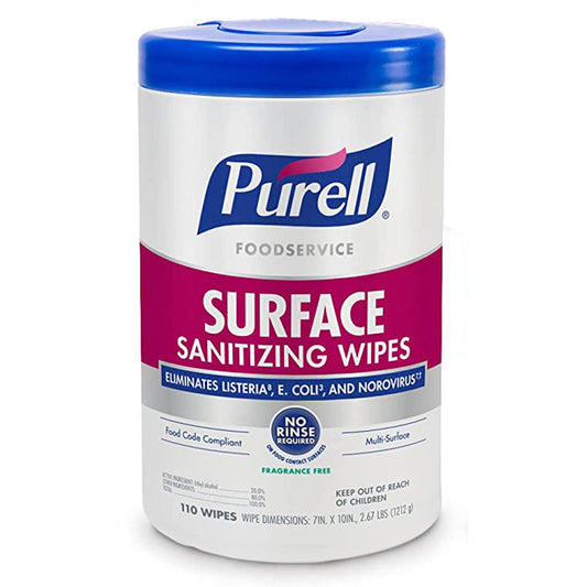Purell® Foodservice Ethyl Alcohol Surface Sanitizing Wipes