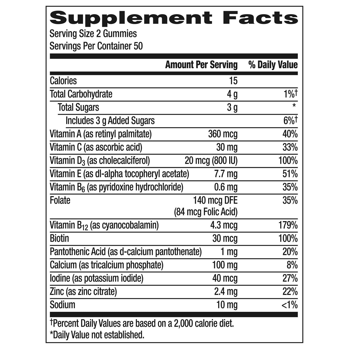 Centrum Women MultiGummies Assorted Natural Fruit Flavors