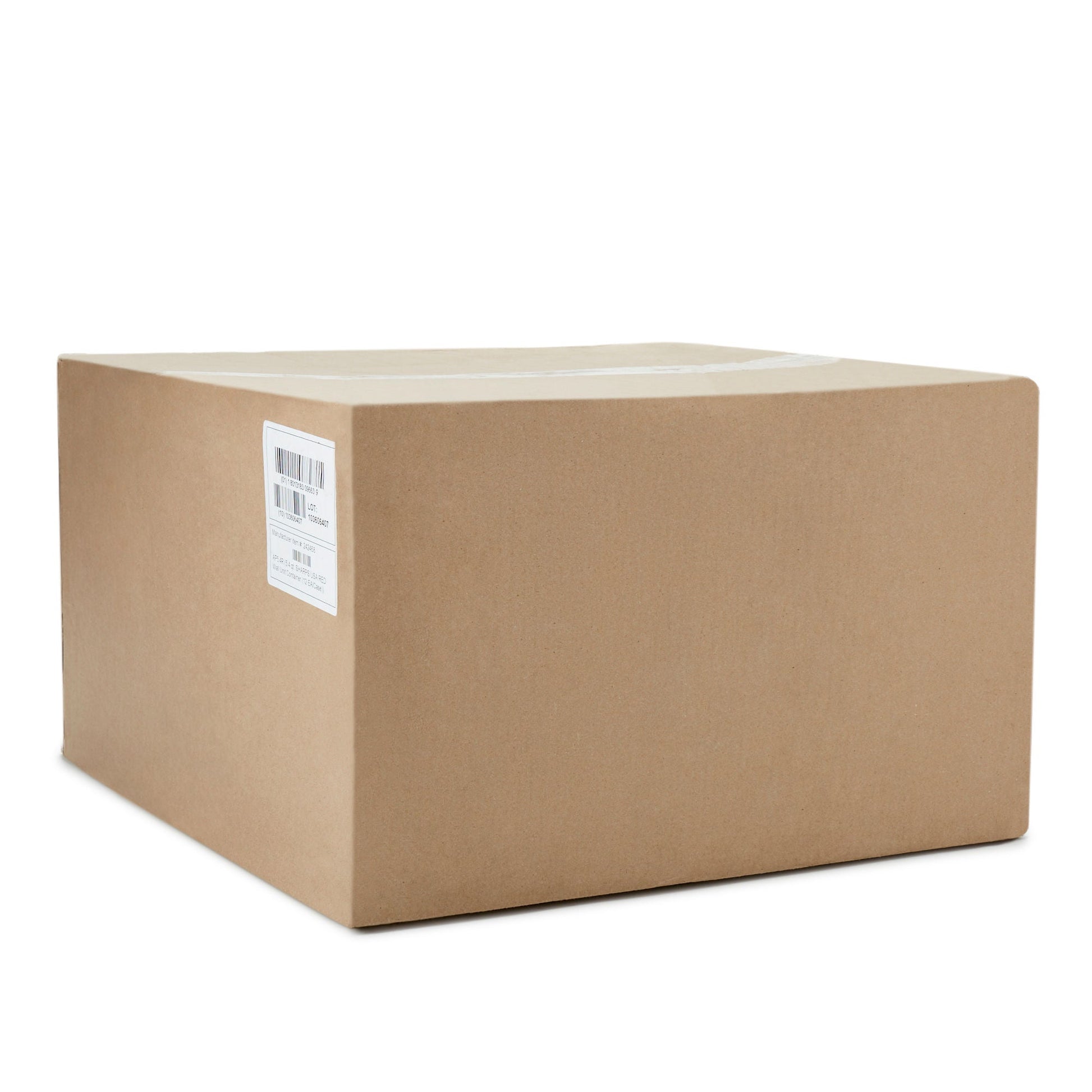 AP Line Biohazard Waste Container, 12 x 4½ x 10-4/5 Inch