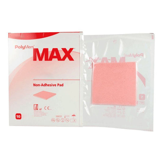 PolyMem® Max® Nonadhesive Without Border Foam Dressing