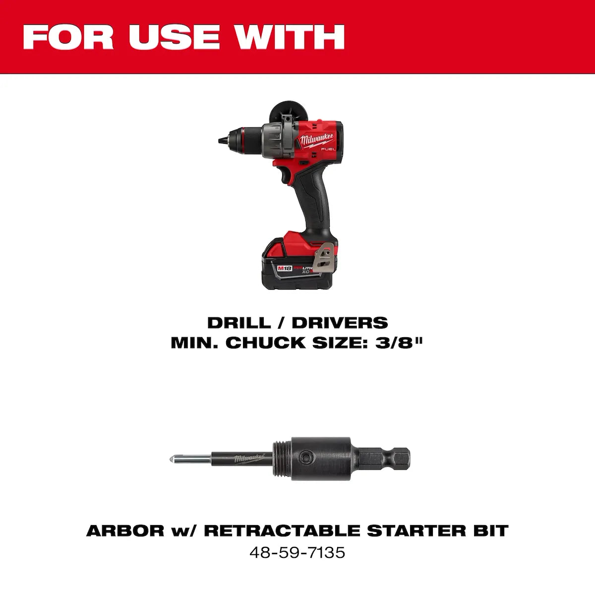 Milwaukee 6PC DIAMOND MAX Hole Saw Set 49-56-5730