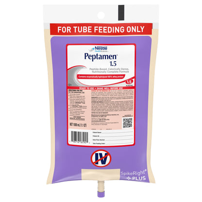 Peptamen® 1.5 Peptide-Based Nutritionally Complete Formula, Bag