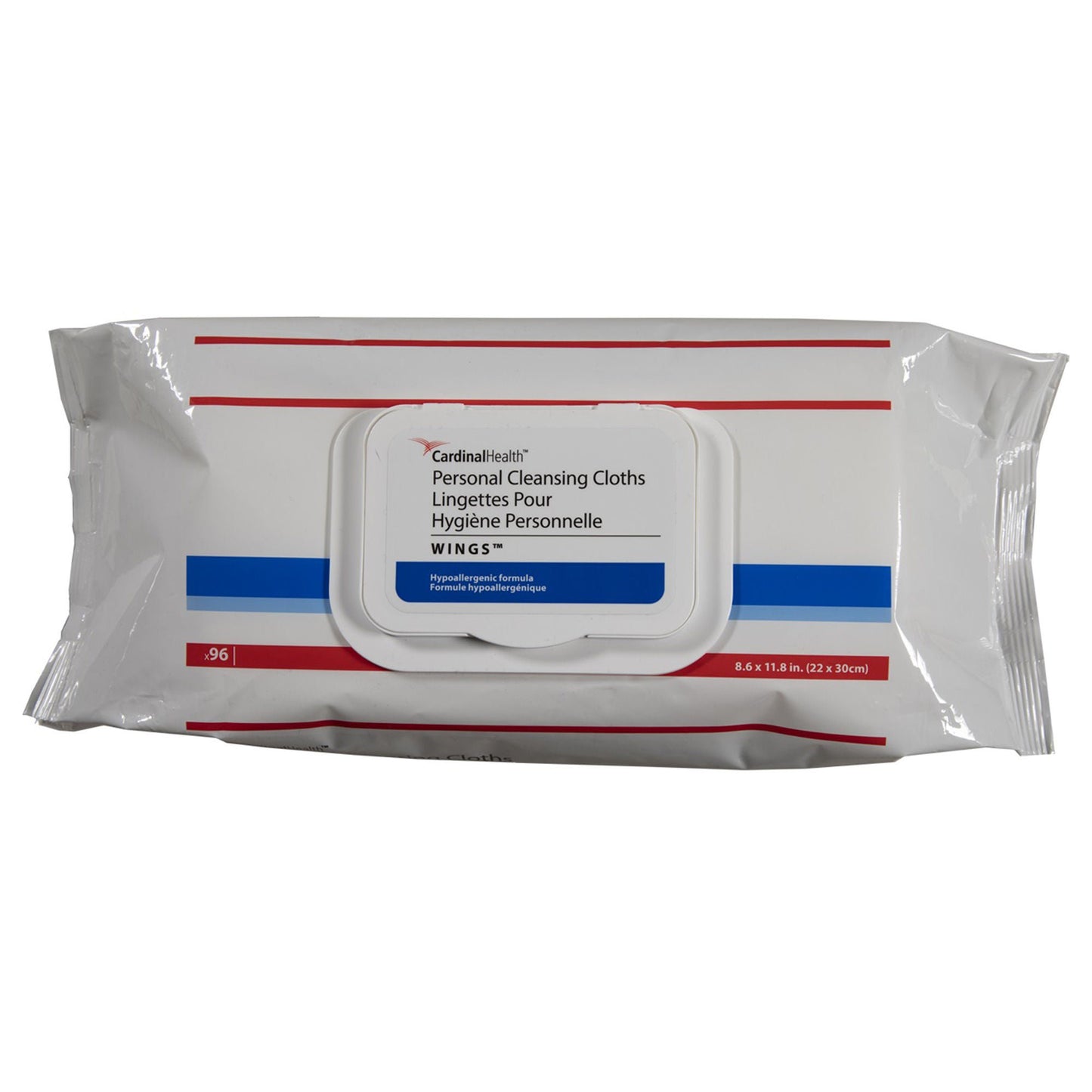 Cardinal Health™ Wings™ Personal Cleansing Cloths, Soft Pack