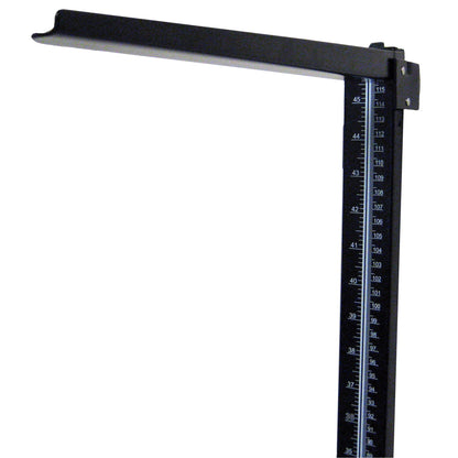 Health O Meter Height Measuring Rod Aluminum Wall Mount