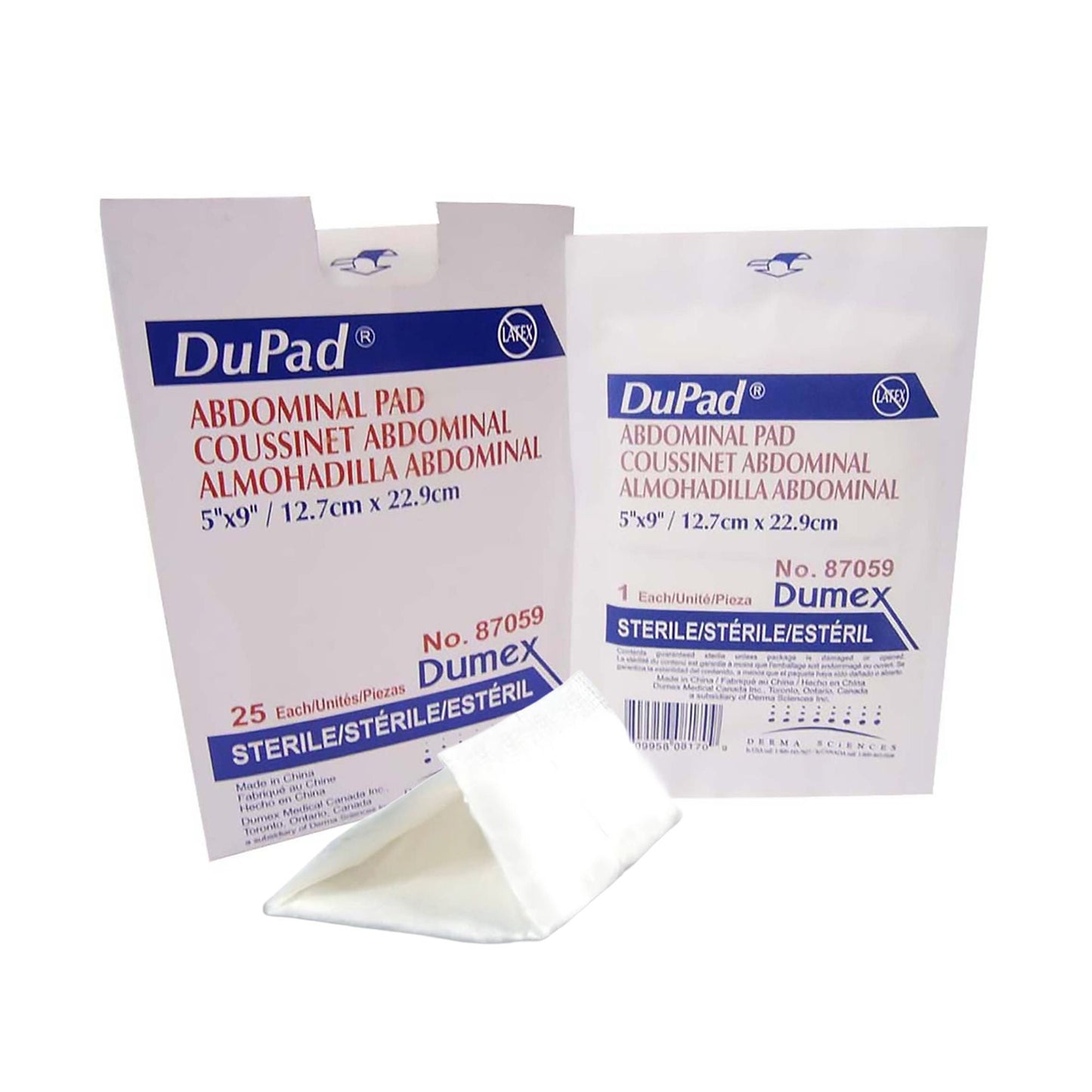 DuPad® Sterile Abdominal Pad, 1-Ply