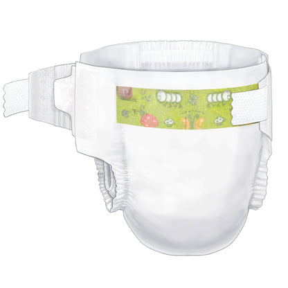 Curity Unisex Baby Diapers, Heavy Absorbency, Size 4, Large