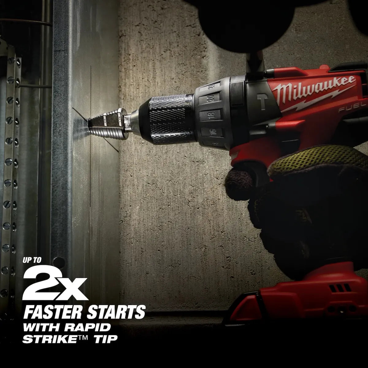 Milwaukee 6PC Step Drill Bit Set 48-89-9224 | 6-Piece