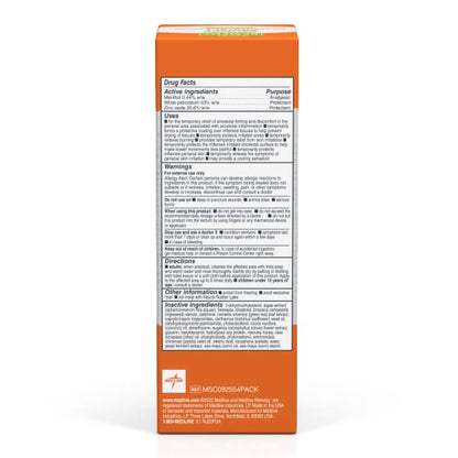 Medline Remedy Specialized Protect Skin Protectant Individual Packet Unscented Paste CHG Compatible