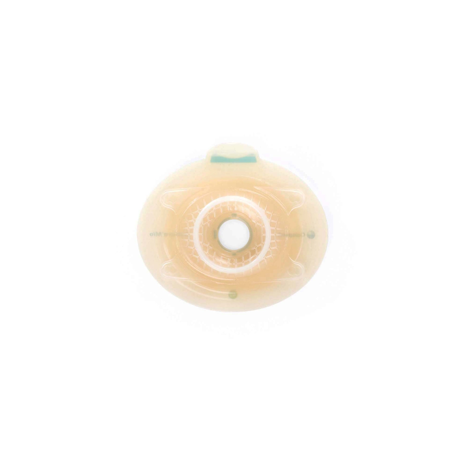 SenSura® Mio Click Convex Light Ostomy Barrier, Stoma Opening, Green Match