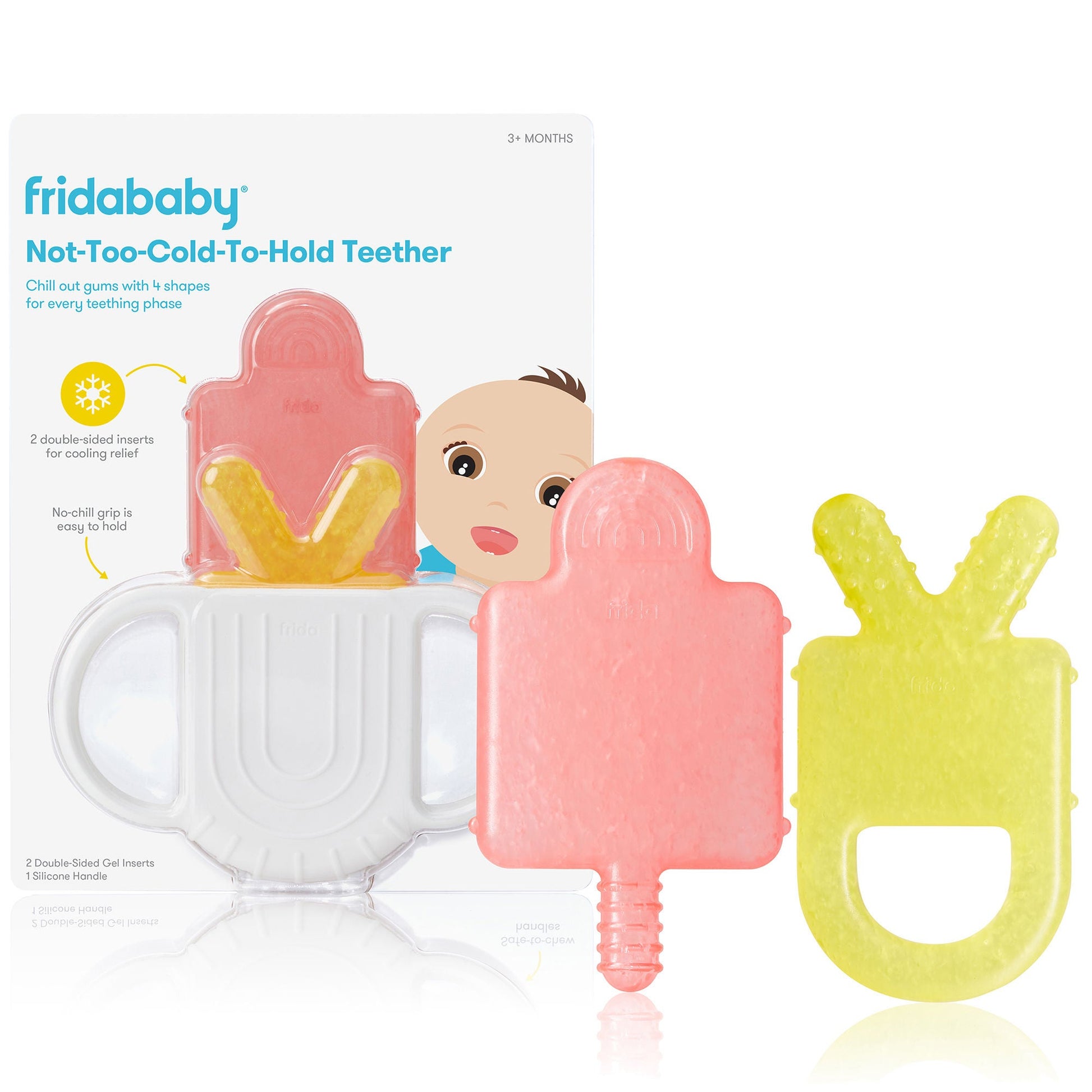 frida baby Hot / Cold Teether Infant Silicone