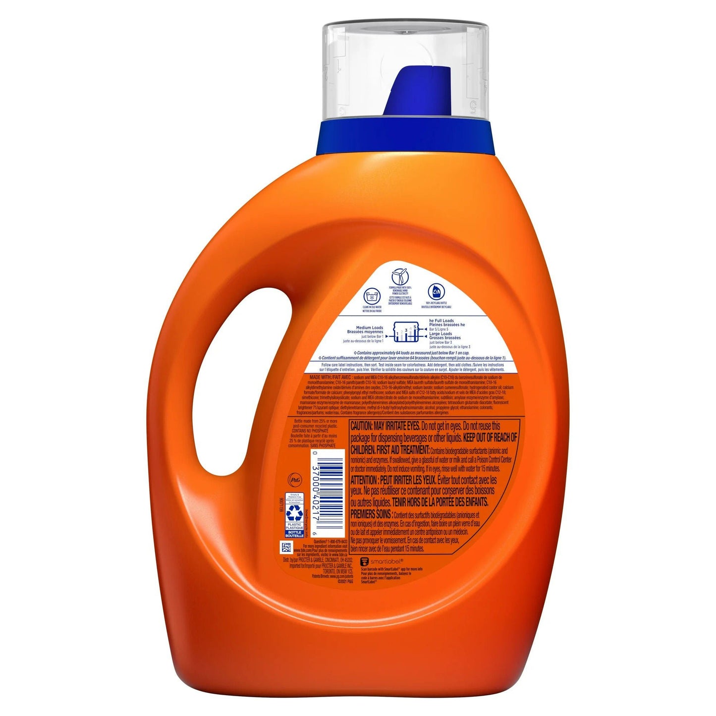 Tide® HE Original Liquid Laundry Detergent, Bottle, Original Scent