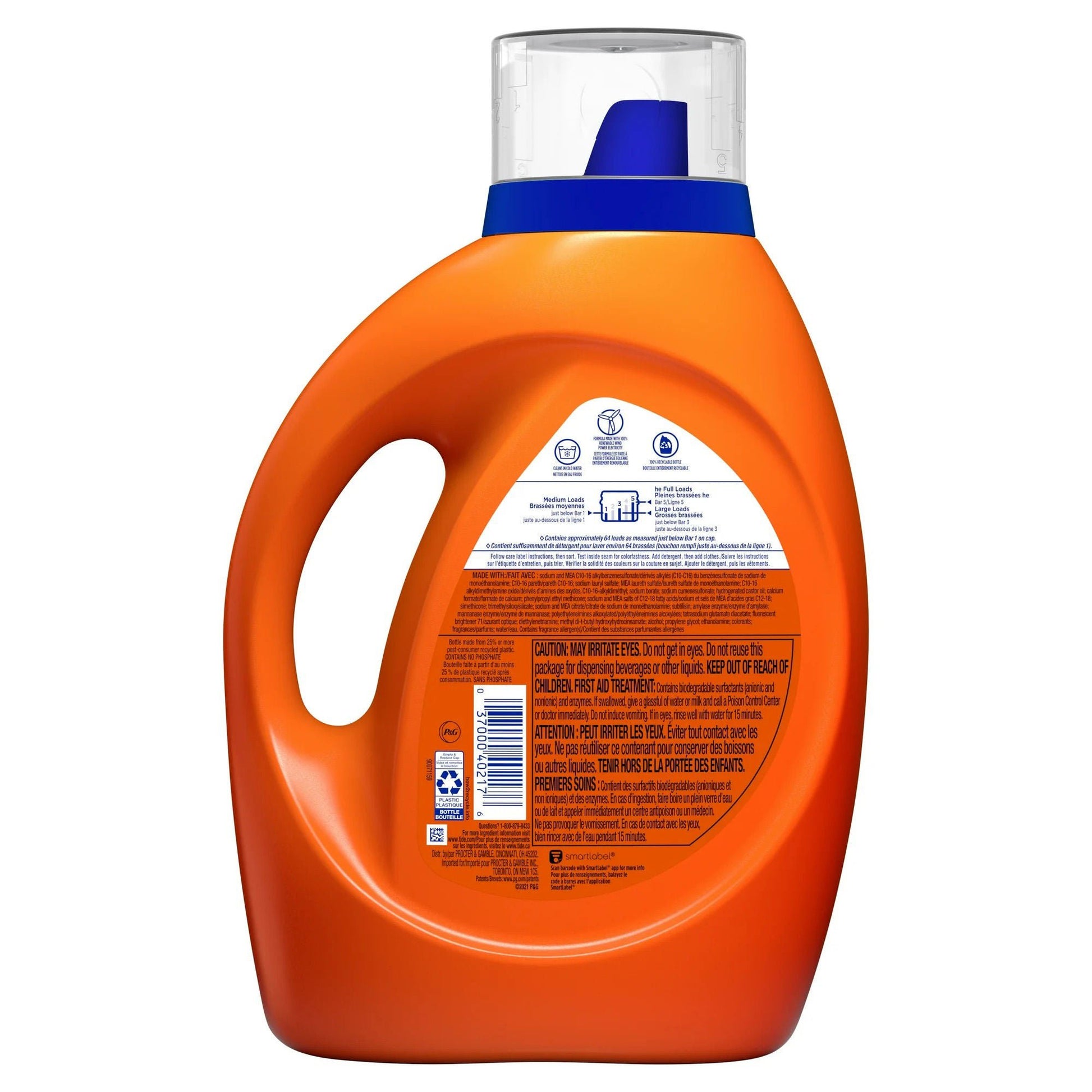 Tide® HE Original Liquid Laundry Detergent, Bottle, Original Scent