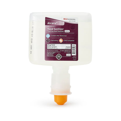 Alcare Extra Hand Sanitizer Ethyl Alcohol Foaming Dispenser Refill Bottle