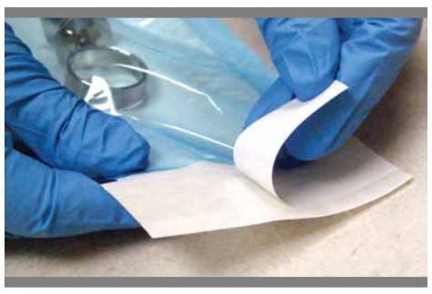 ProView Plus Sterilization Pouch Ethylene Oxide (EO) Gas / Steam / Chemical Vapor White / Blue Self Seal Paper / Film
