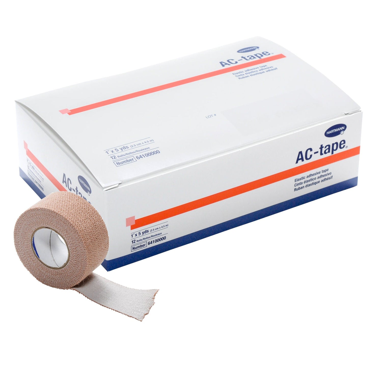 AC-tape® Cotton Elastic Tape, Tan