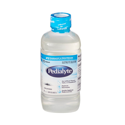 Pedialyte® Electrolyte Solution Unflavored, Bottle