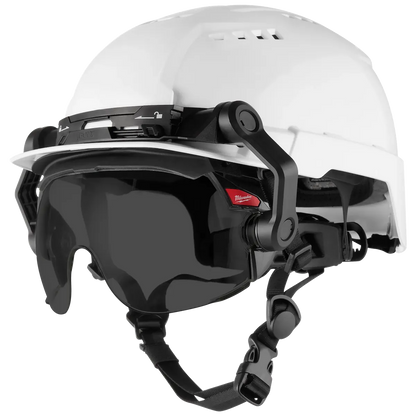 Milwaukee 10pk Gasketed Tinted Eye Visor Replacement Lenses (BOLT Safety Helmet & BOLT Hard Hat Mount) 48-73-1455 | 10-Piece
