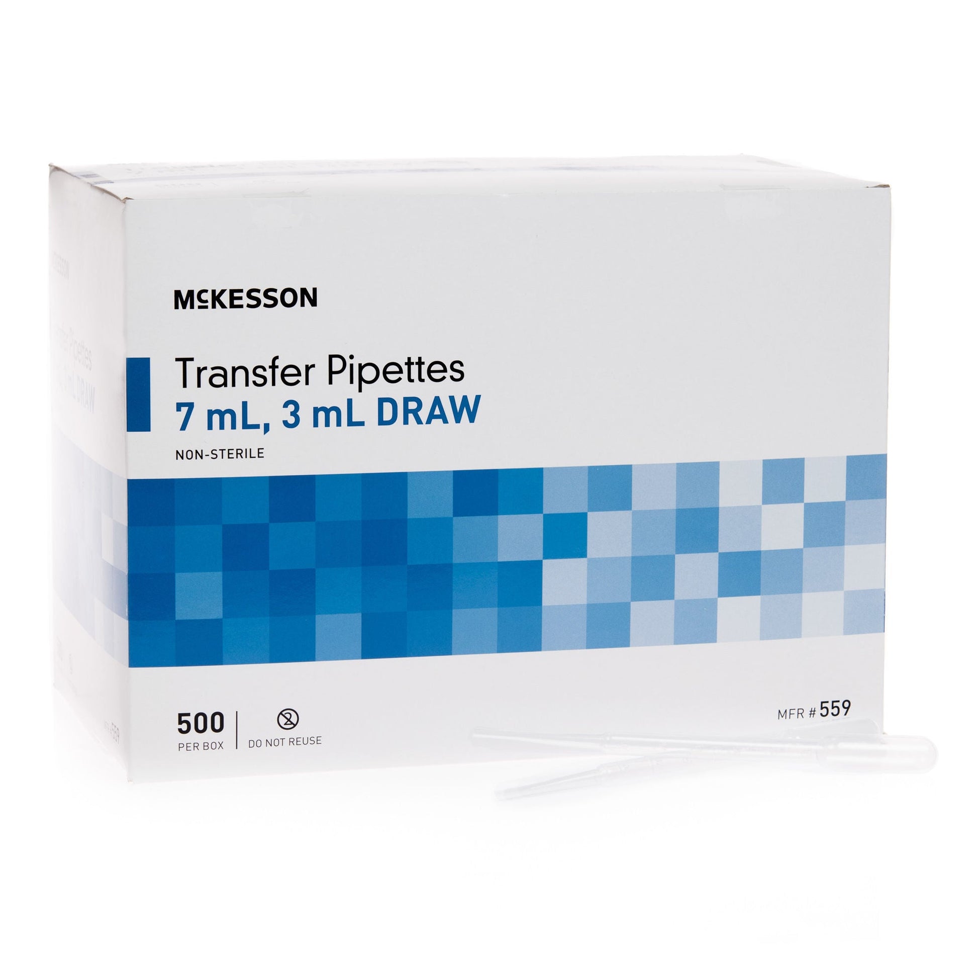 McKesson Transfer Pipette, 3 mL Draw Volume