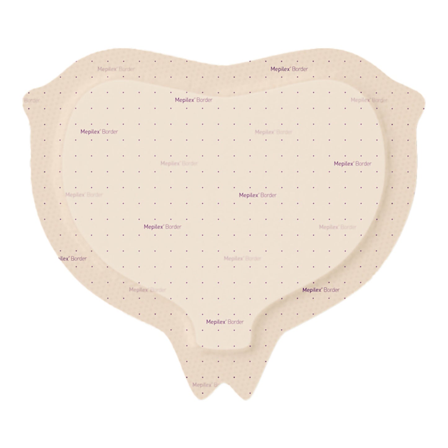 Mepilex® Border Sacrum Foam Dressing