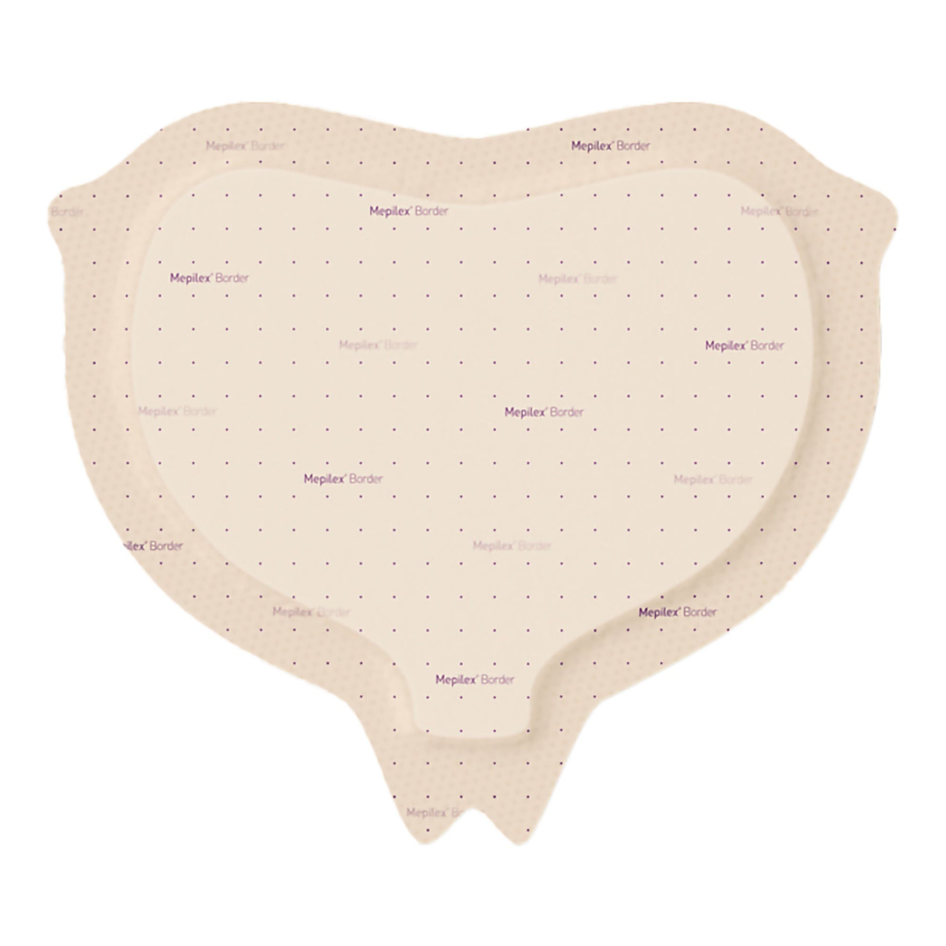 Mepilex® Border Sacrum Foam Dressing