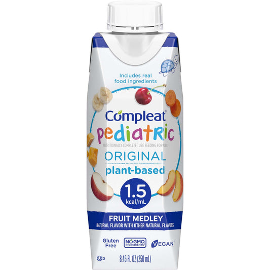 Compleat® Pediatric Original 1.5 Fruit Medley, Reclosable Carton