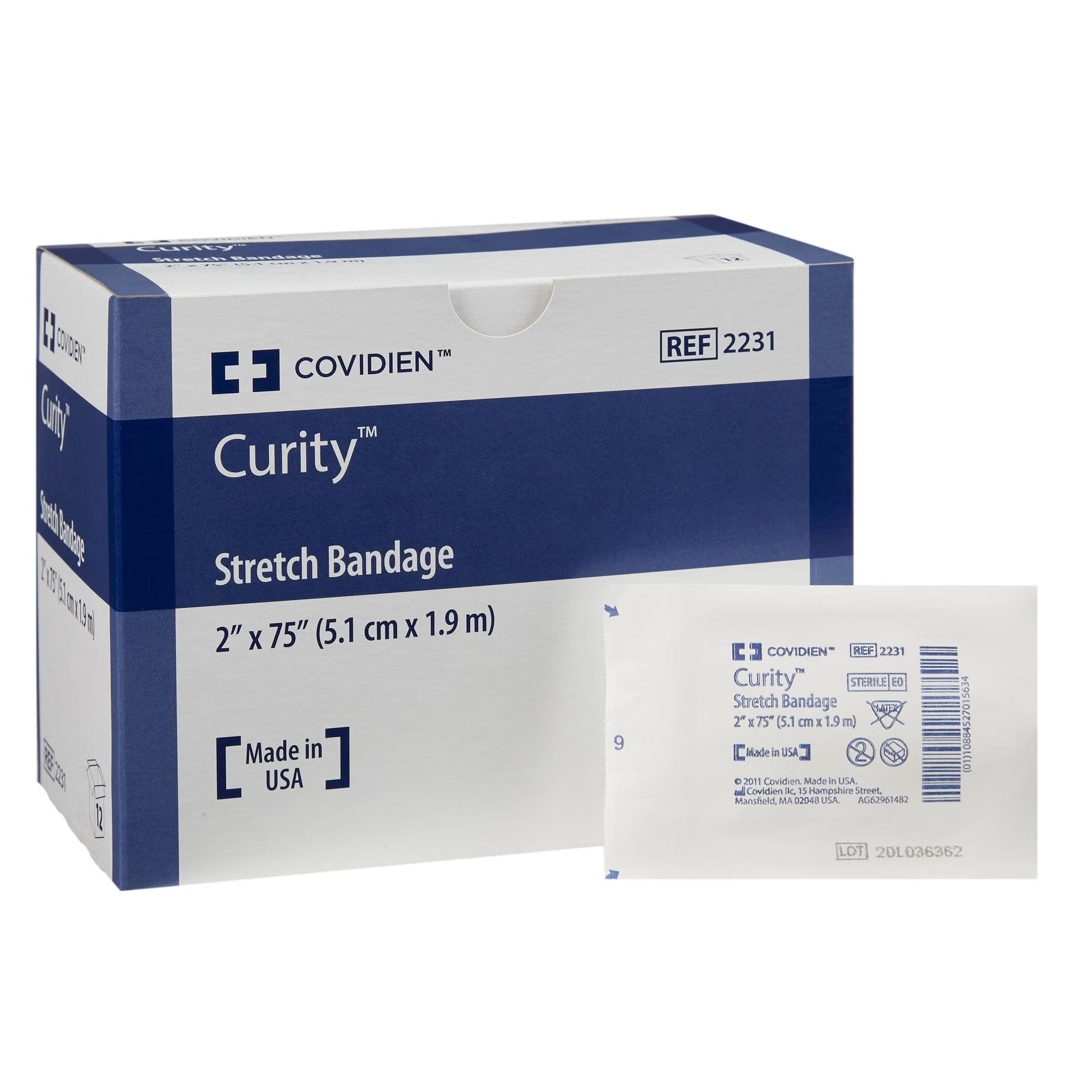 Curity™ Sterile Conforming Bandage, 1-Ply