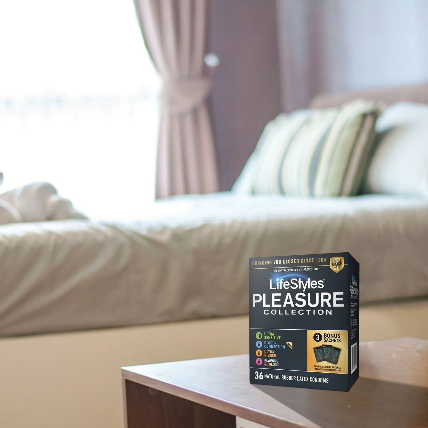 Lifestyles® Pleasure Collection Condom Variety Pack