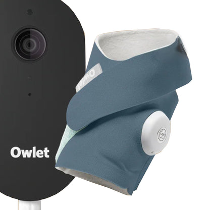 Owlet Dream Duo Baby Monitoring System Bedtime Blue