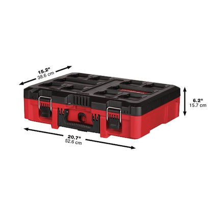 Milwaukee PACKOUT Tool Case W/ Customizable Insert 48-22-8450 | Polypropylene