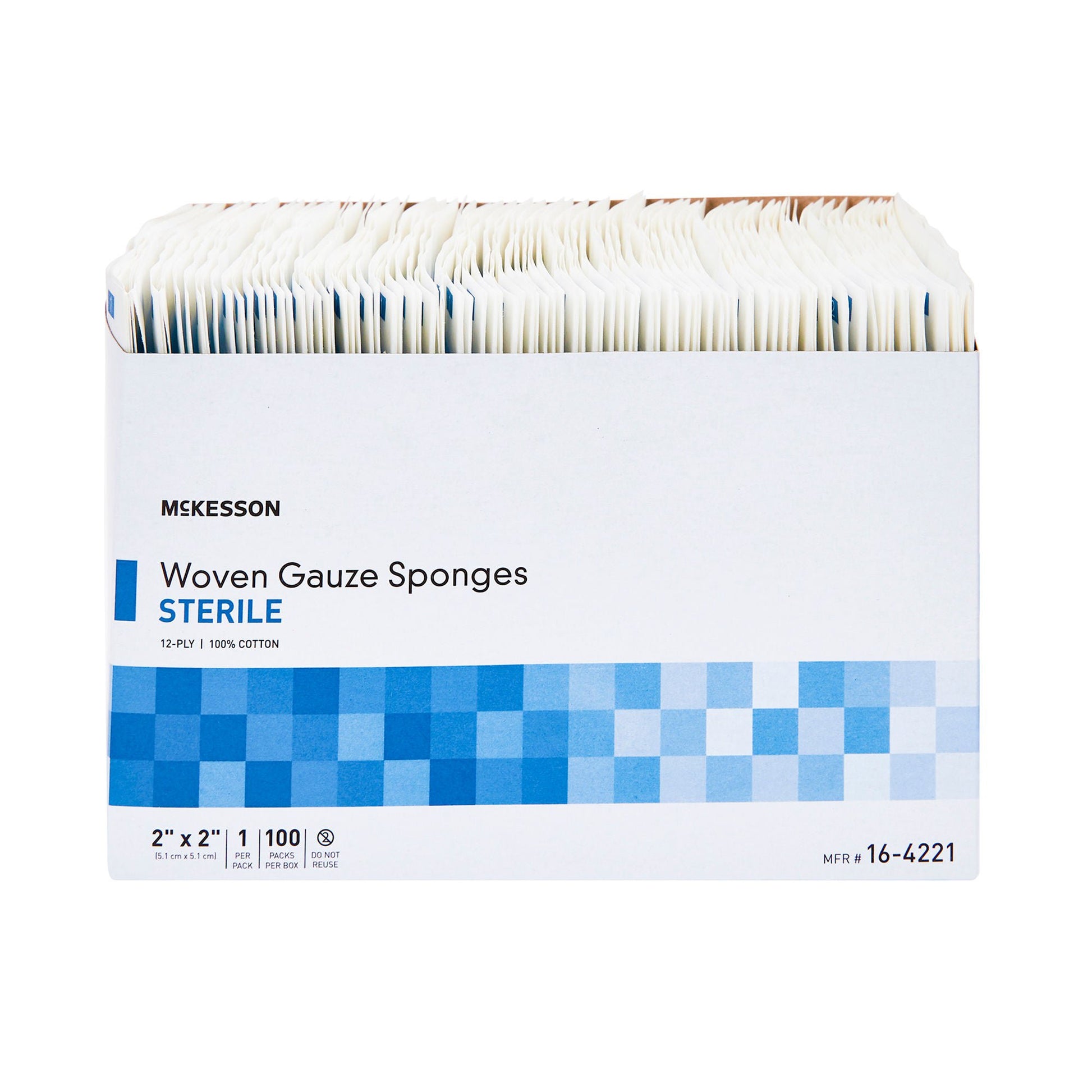 McKesson Sterile Gauze Sponge, 12-Ply