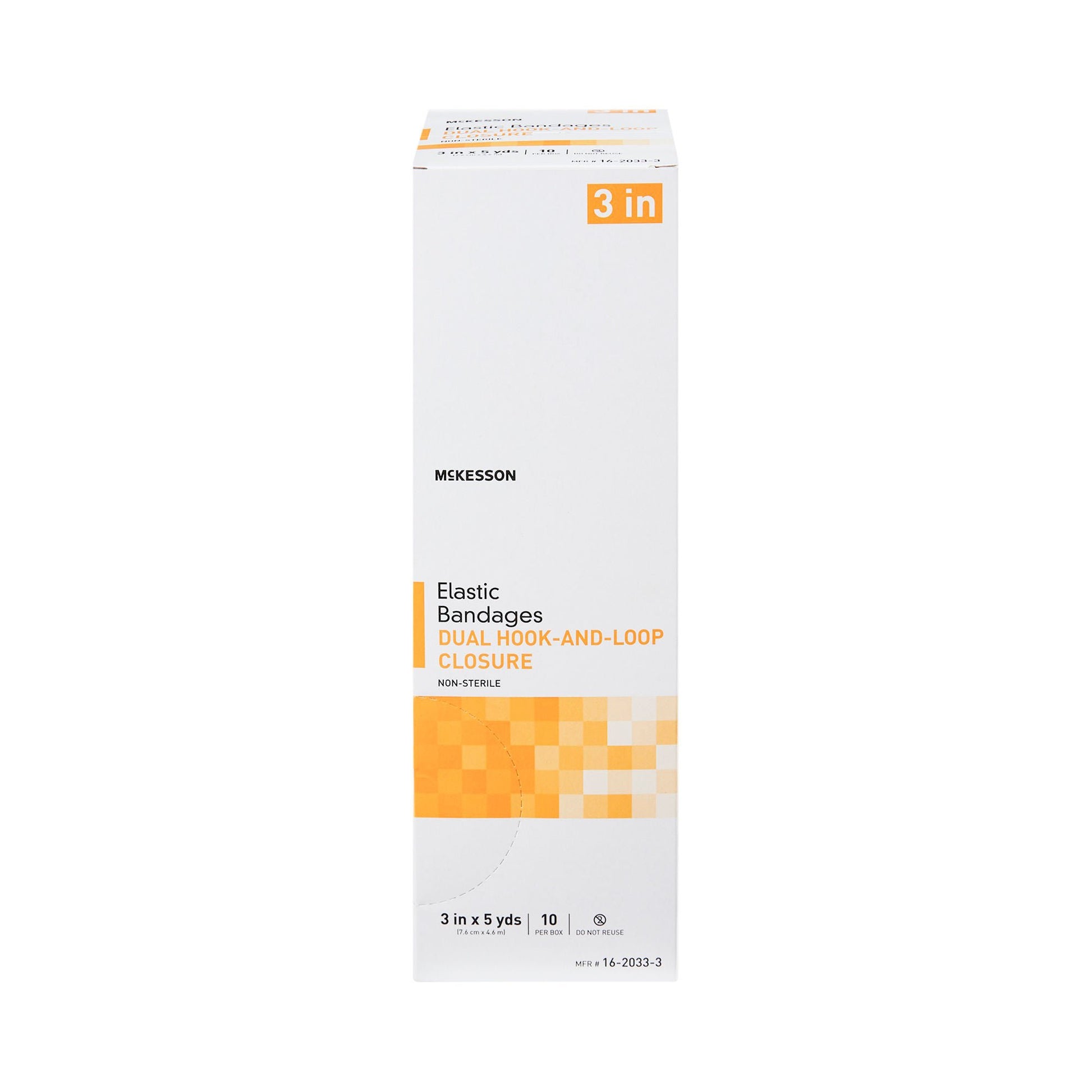 McKesson Double hook-and-loop closure Elastic Bandage