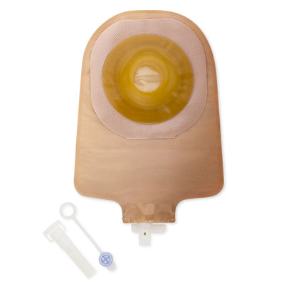 Premier™ One-Piece Beige Urostomy Pouch, Pre-cut to Fit Stomas