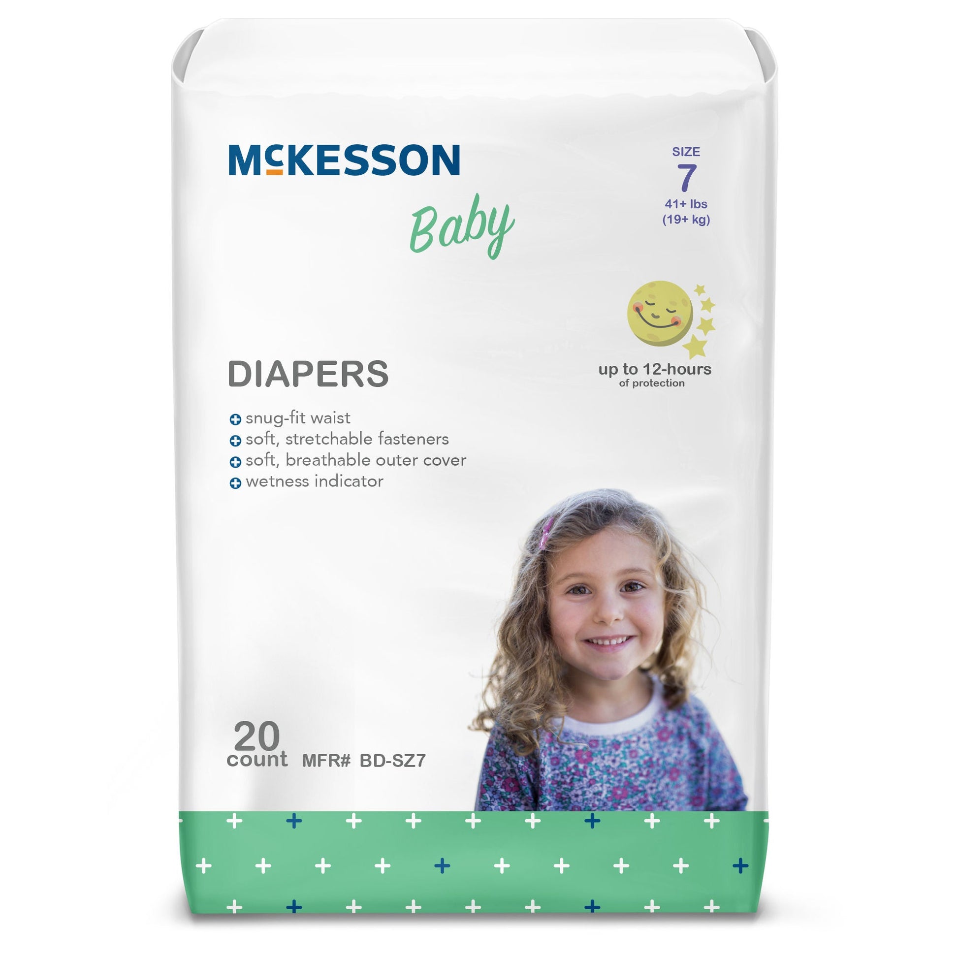 McKesson Baby Diaper, for Children weighing 41+ lbs.