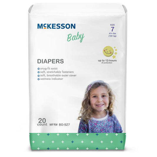McKesson Baby Diaper, for Children weighing 41+ lbs.