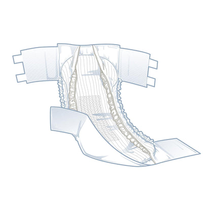 FitRight™ Plus Anti-Leak Guard Briefs, Extra Large