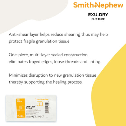 Exu-Dry Slit Tube Wound Dressing