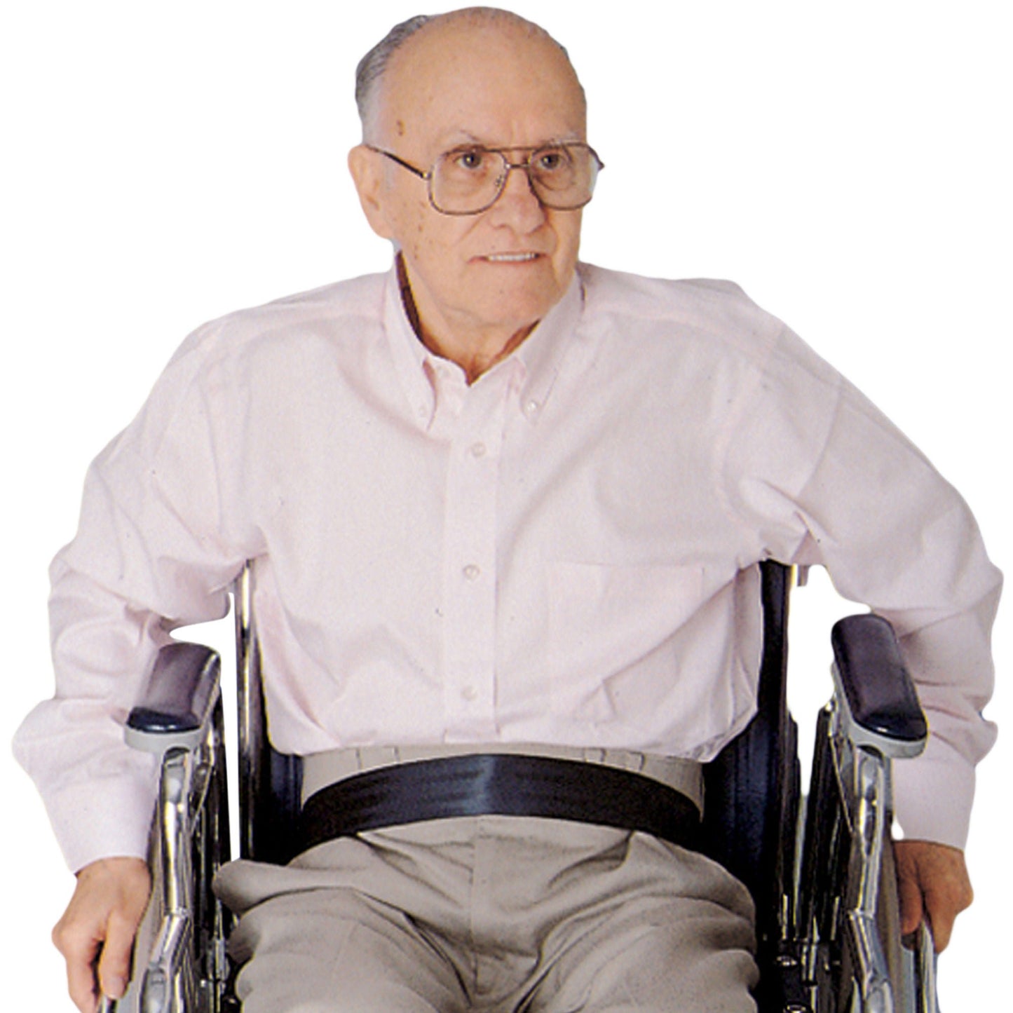 SkiL-Care™ Econo-Belt Wheelchair Safety Belt, Black