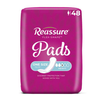 Reassure® Flex-Shape Pad™ for Heavy Incontinence