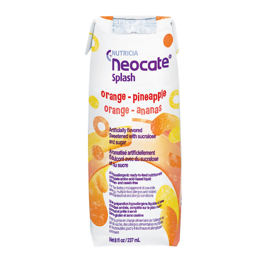 Neocate® Splash Amino Acid–based Liquid, Orange-Pineapple, carton