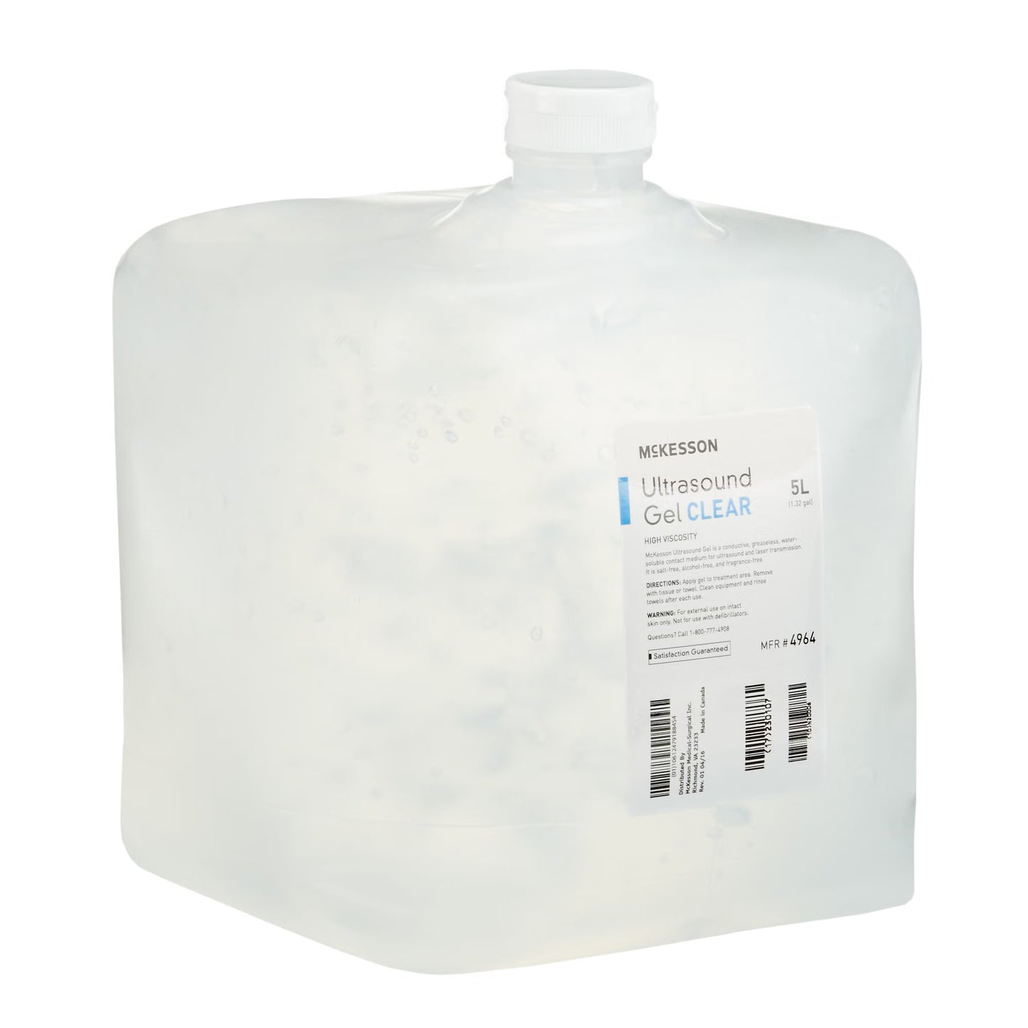 McKesson Ultrasound Gel, Clear, Cubitainer