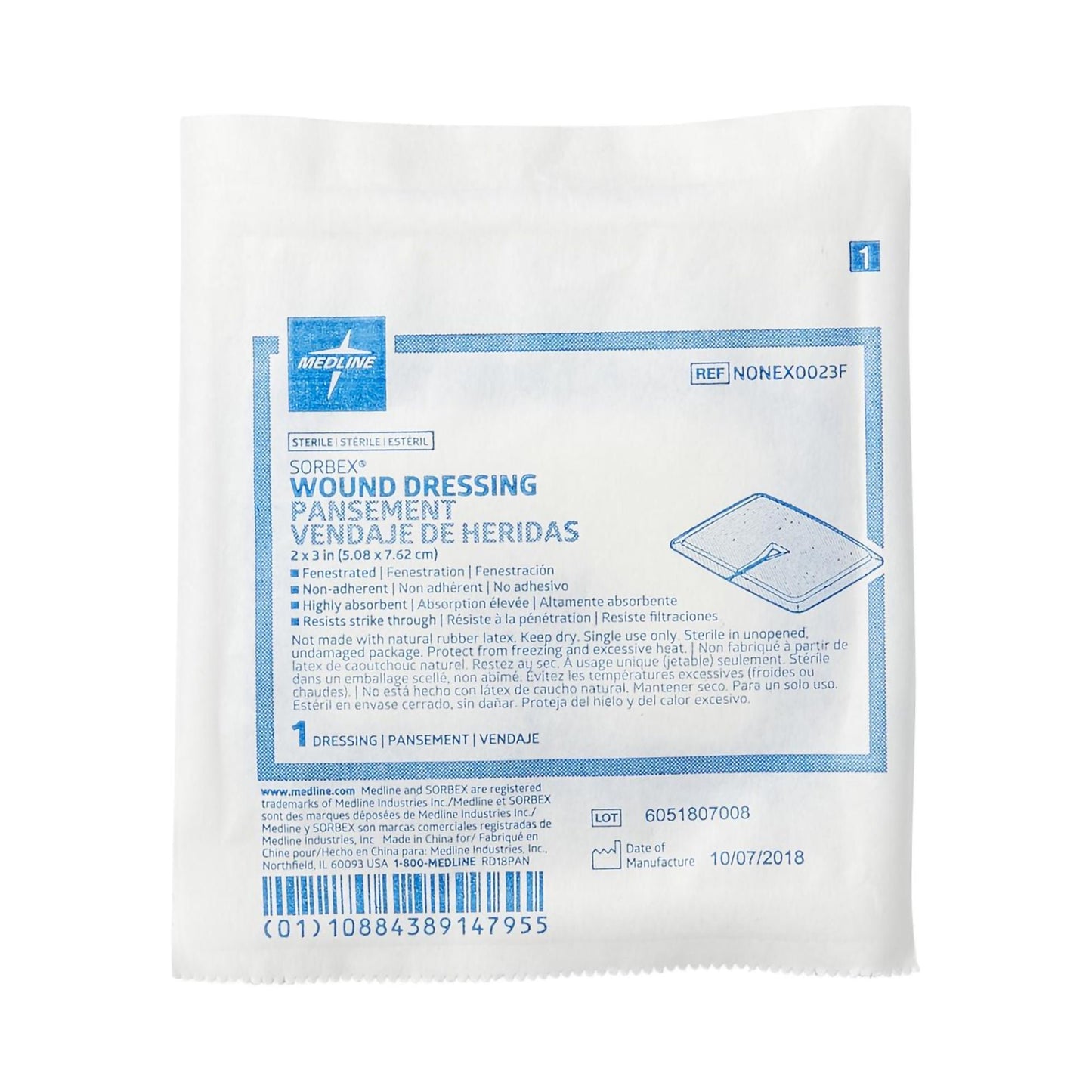 Sorbex™ Sterile Absorbent Dressing