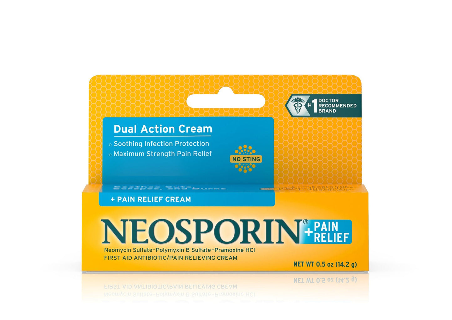 Neosporin® + Pain Relief Cream Maximum Strength, tube